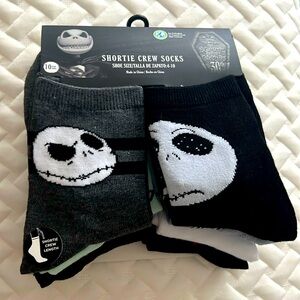 DISNEY 10 Pairs The Nightmare Before Christmas Socks Size 4-10